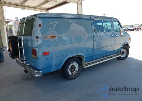 1989 Chevrolet G20 из США, поврежденный, VIN 1GCEG25K3K7104404